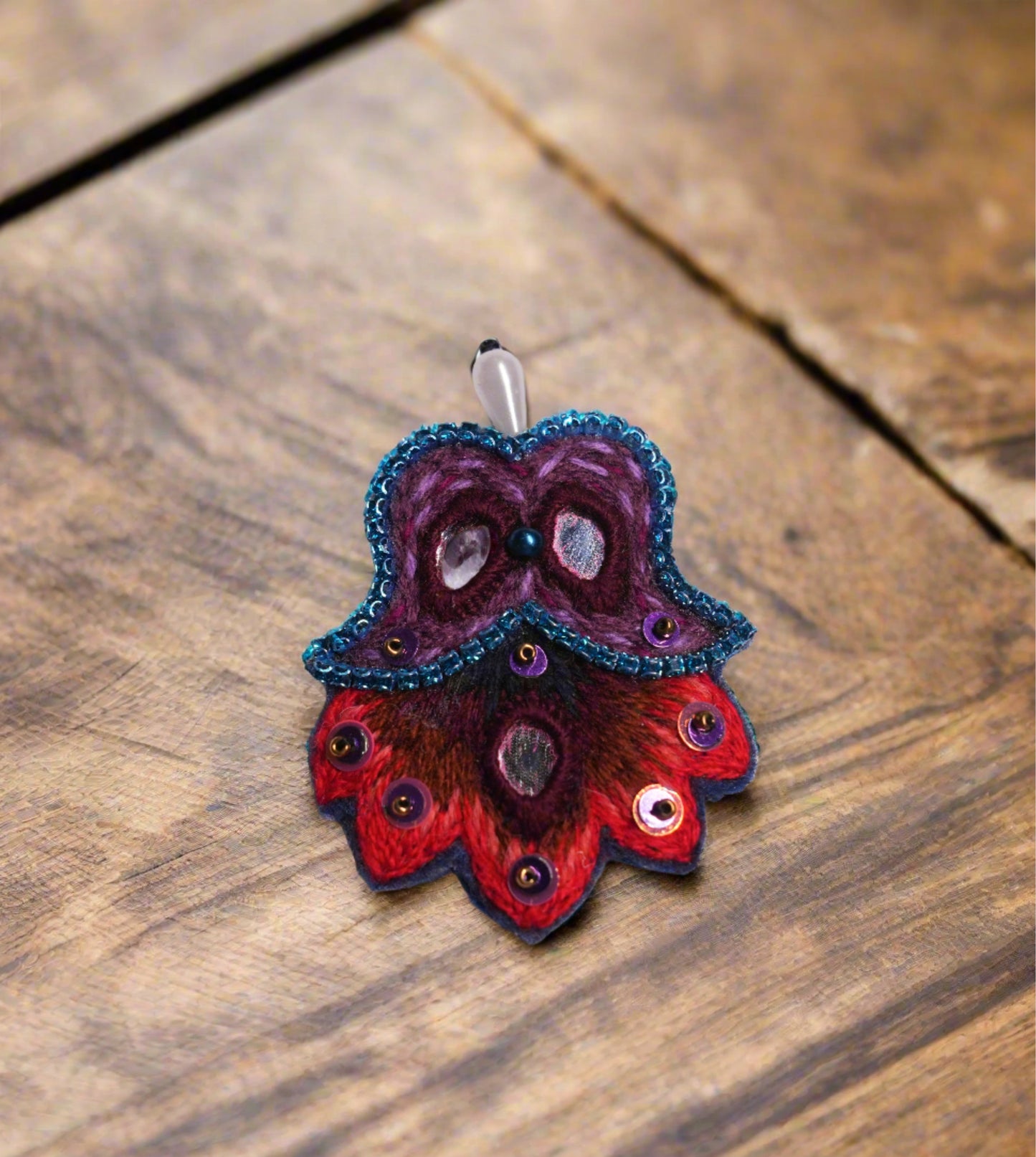 Tavoos(Peacock) Brooch