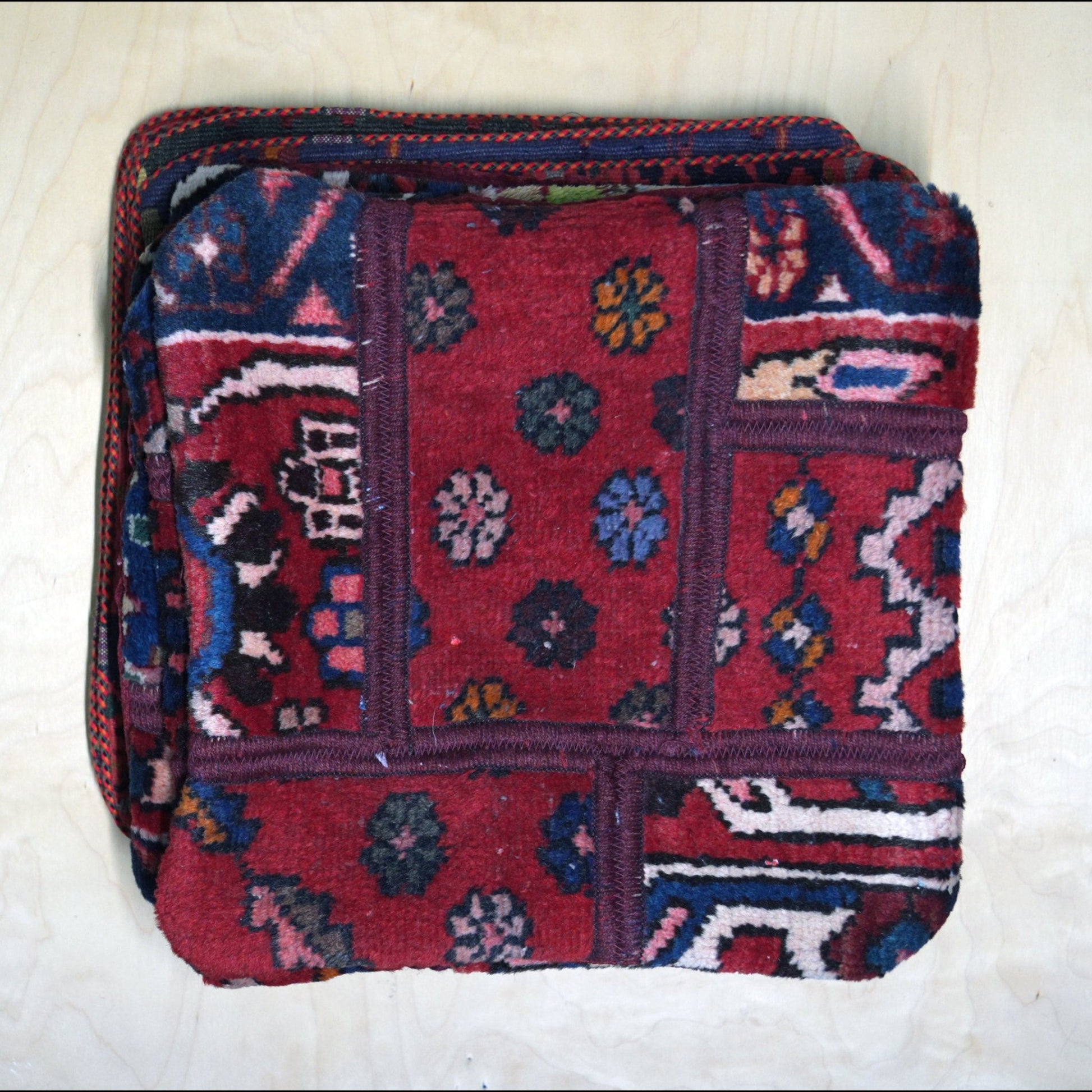 Persian Gelim cushion covers featuring traditional weaving and Persian carpet design, perfect for holiday and festive home decor