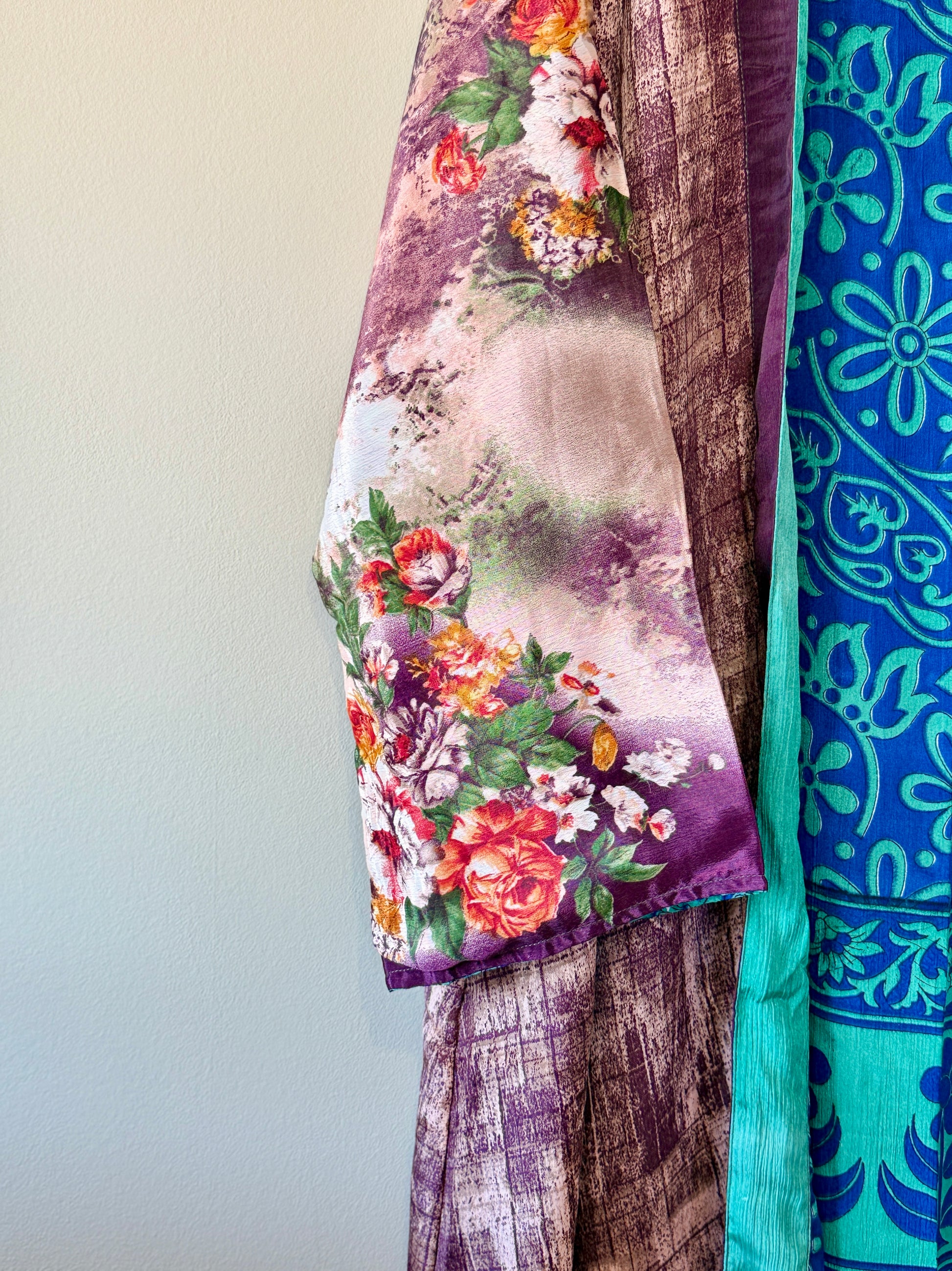 silk kimono sleeve